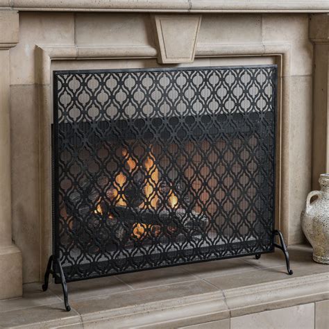 pollysonlyworld (376) $160. . Black decorative fireplace screen